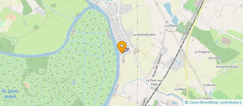 localisation de l'entreprise COLIBRI  ECOUFLANT