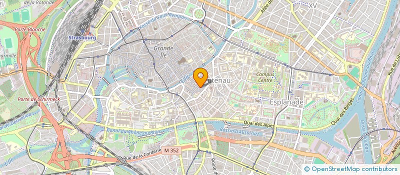 localisation de l'entreprise COLIBRI ACEPP à STRASBOURG