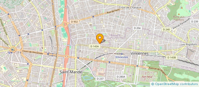 localisation de l'entreprise COLIBRI CONSULTING & TECHNOLOGIES à MONTREUIL