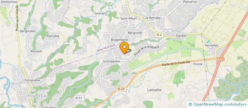 localisation de l'entreprise COLIBRI COORDINATION à PETIT-BOURG