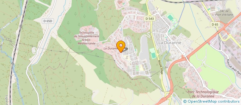 localisation de l'entreprise COLIBRI DE L'ARBOIS à AIX-EN-PROVENCE