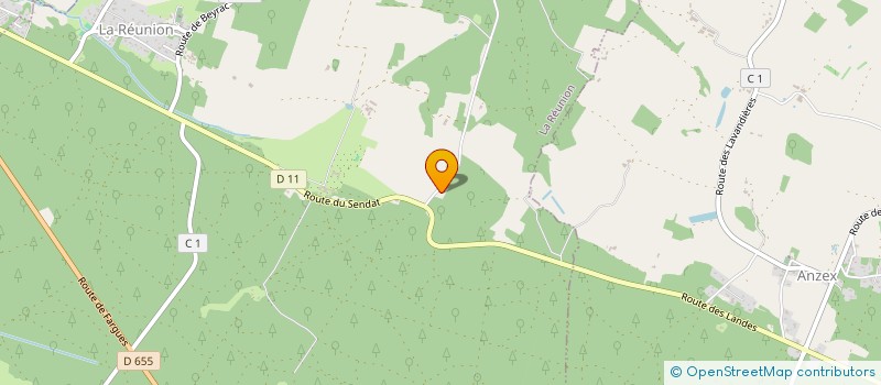 localisation de l'entreprise COLIBRI DEVELOPPEMENT  ANTAGNAC