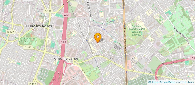 localisation de l'entreprise COLIBRI DORE à CHEVILLY-LARUE