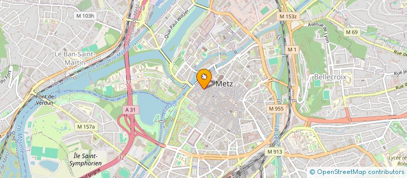 localisation de l'entreprise COLIBRI DU SAPIN BLEU à METZ