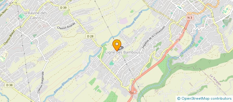 localisation de l'entreprise COLIBRI E&F  SAINT-PIERRE