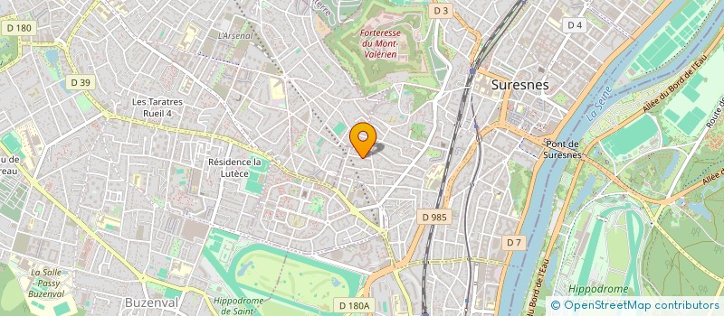 localisation de l'entreprise COLIBRI HOLDING à SURESNES