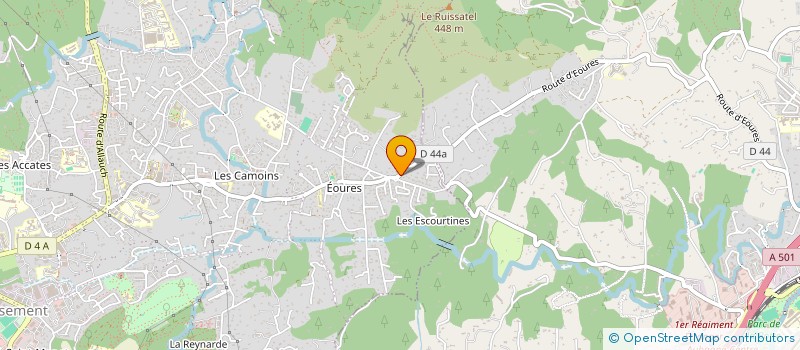 localisation de l'entreprise COLIBRI MASSILIA  MARSEILLE