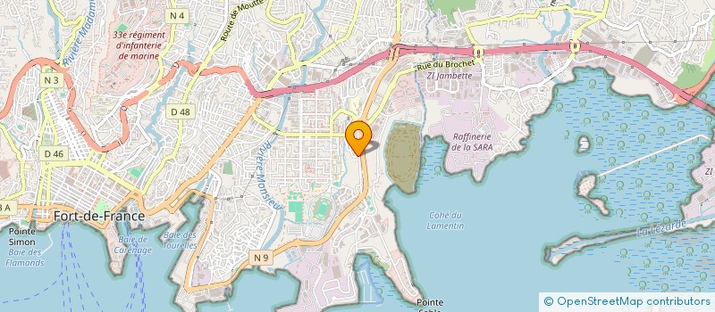 localisation de l'entreprise COLIBRI'S LOCATION  FORT-DE-FRANCE