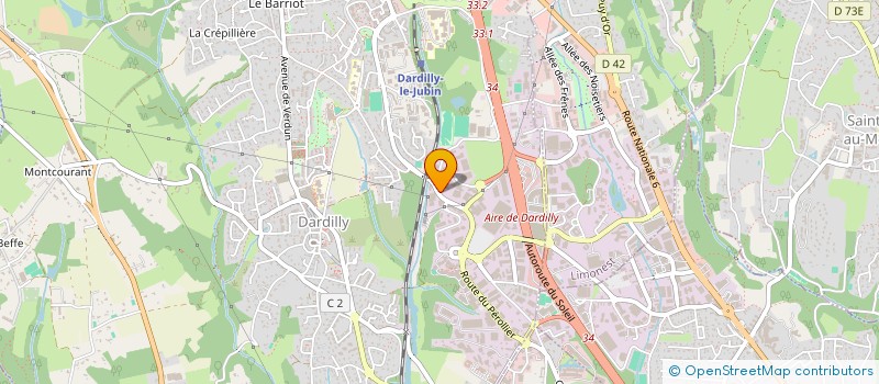 localisation de l'entreprise COLIBRIS 3G  DARDILLY