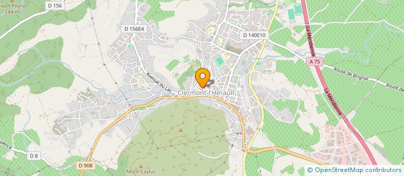 localisation de l'entreprise COLIBRIS  CABRIERES