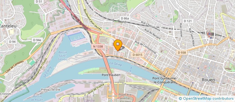 localisation de l'entreprise COLIBRIS  ROUEN