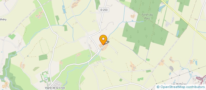 localisation de l'entreprise COLIBRIS ARC EN CIEL  OREE D'ANJOU