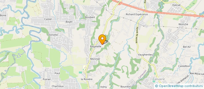 localisation de l'entreprise COLIBRY INC 971  LAMENTIN