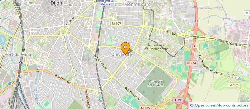 localisation de l'entreprise COLIFICHET'S à DIJON