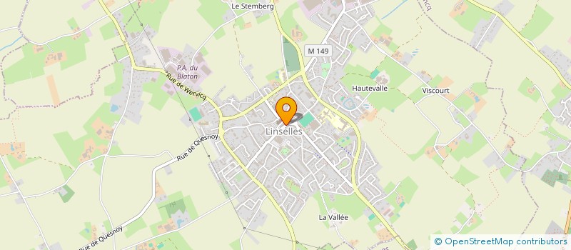 localisation de l'entreprise COLIHA  LINSELLES