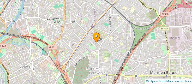 localisation de l'entreprise COLIMASSON à LILLE