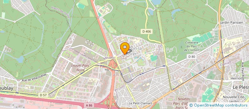localisation de l'entreprise COLIMISAU CONCEPT à MEUDON