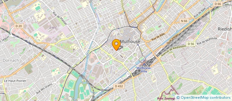 localisation de l'entreprise COLIMMO  MULHOUSE