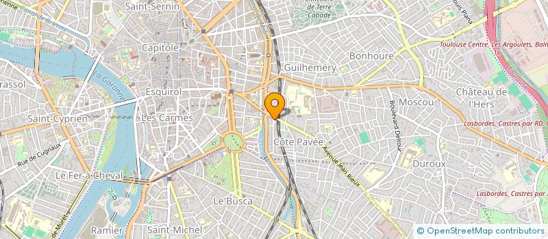 localisation de l'entreprise COLIN ET COMPAGNIE à TOULOUSE