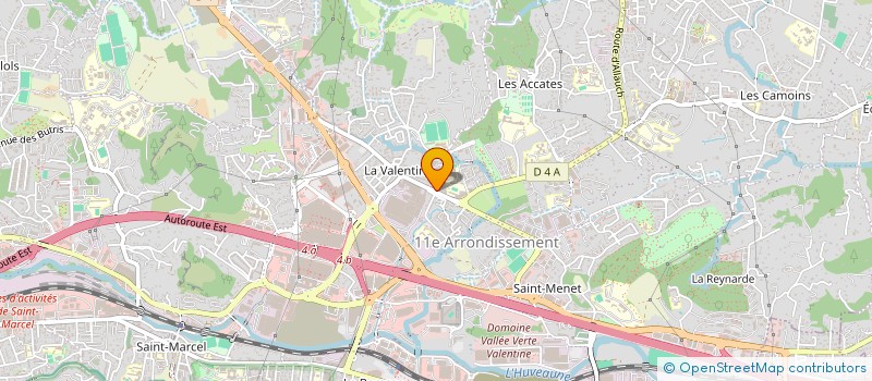localisation de l'entreprise COLIN ET POQUET ARTISANOR à MARSEILLE 11EME