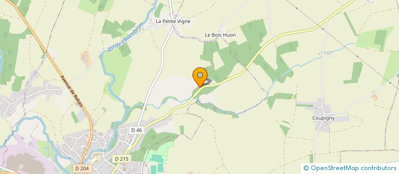 localisation de l'entreprise COLIN FIELD  LA FERTE-GAUCHER