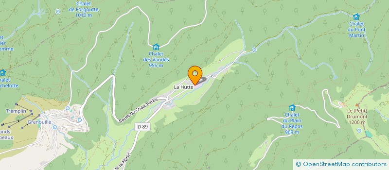 localisation de l'entreprise COLIN JEAN LUC  BUSSANG