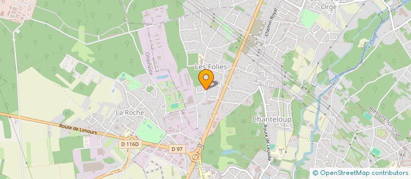 localisation de l'entreprise COLIN JOHNNY CHAUFFAGE SANITAIRE à SAINT-GERMAIN-LES-ARPAJON