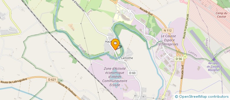 localisation de l'entreprise COLIN PATRIMONIUM  CASTRES