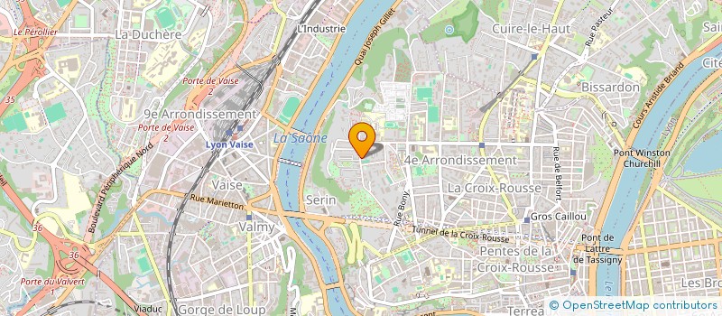 localisation de l'entreprise COLINA 2  LYON