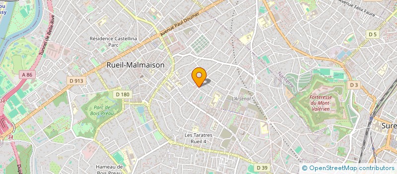 localisation de l'entreprise COLINA à RUEIL-MALMAISON