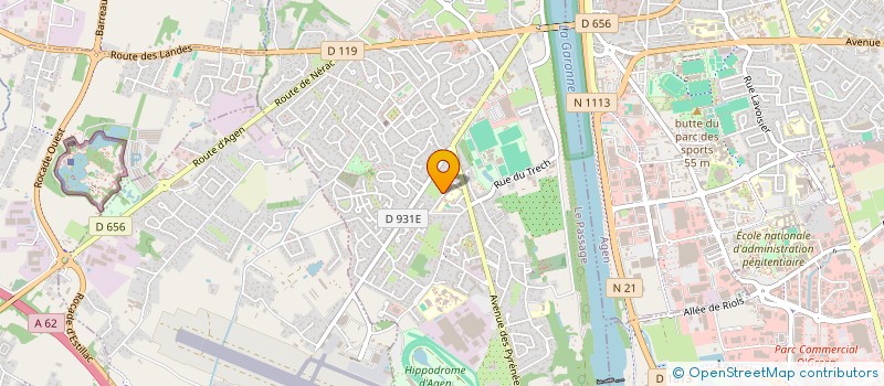 localisation de l'entreprise COLINEL  LE PASSAGE