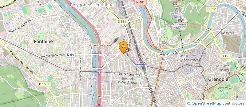 localisation de l'entreprise COLINEL  GRENOBLE