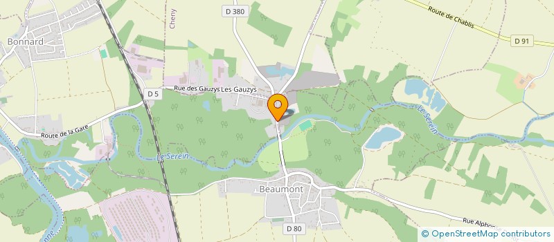 localisation de l'entreprise COLINGEST à BEAUMONT