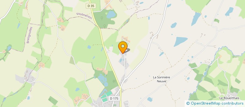 localisation de l'entreprise COLINONE  BRESSUIRE