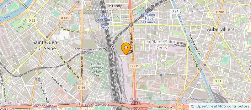 localisation de l'entreprise COLINTEX à SAINT-DENIS