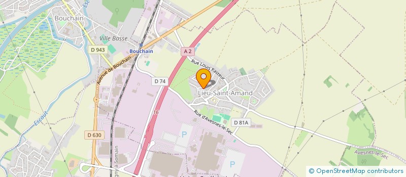 localisation de l'entreprise COLIPACK.TD  LIEU-SAINT-AMAND