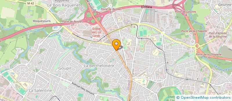 localisation de l'entreprise COLIPACKS  SAINT-HERBLAIN