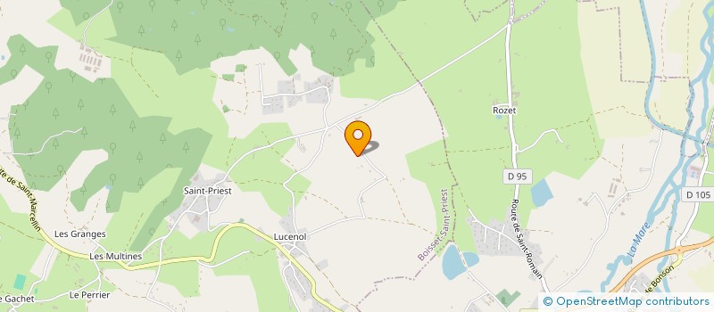 localisation de l'entreprise COLIPRO 42  BOISSET-SAINT-PRIEST