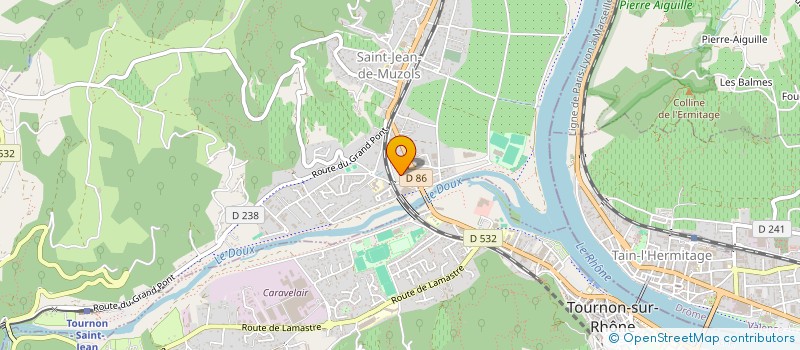 localisation de l'entreprise COLIRIS à SAINT-JEAN-DE-MUZOLS