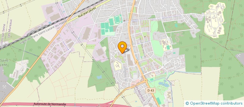 localisation de l'entreprise COLIS A BORD à LES MUREAUX
