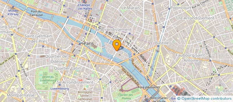 localisation de l'entreprise COLIS CITY à PARIS