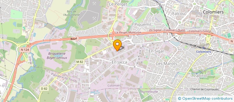 localisation de l'entreprise COLIS CONFORT à COLOMIERS