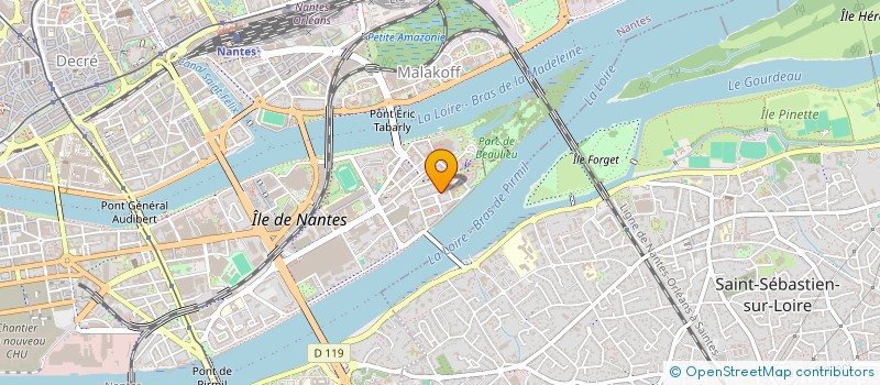 localisation de l'entreprise COLIS EXPRESS 44 à NANTES