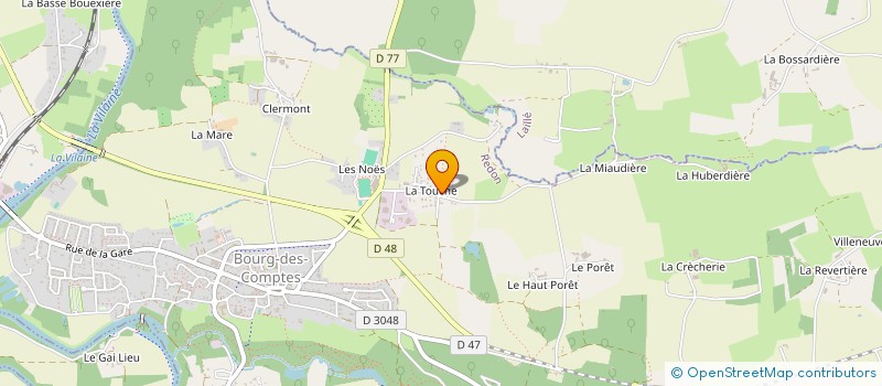 localisation de l'entreprise COLIS PLUS EURL à BOURG-DES-COMPTES
