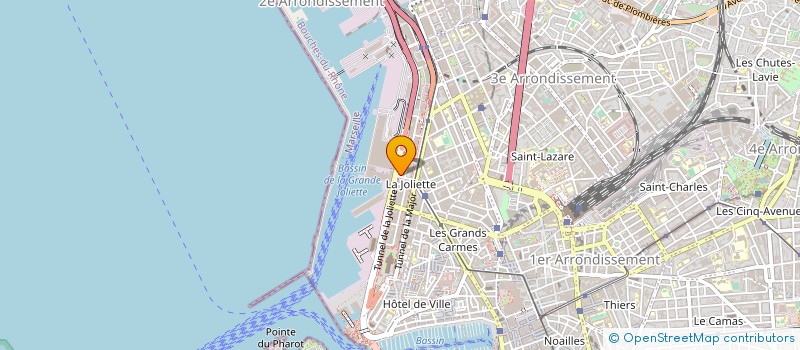 localisation de l'entreprise COLIS PRIVE GROUP à MARSEILLE