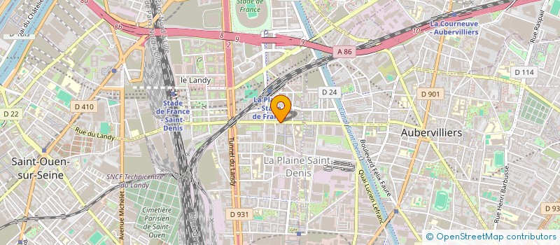 localisation de l'entreprise COLIS RAPIDE 747 à SAINT-DENIS