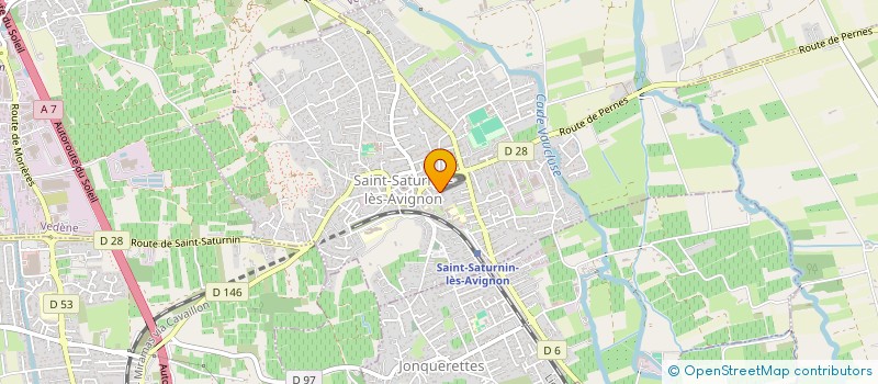 localisation de l'entreprise COLIS SPEED  SAINT-SATURNIN-LES-AVIGNON