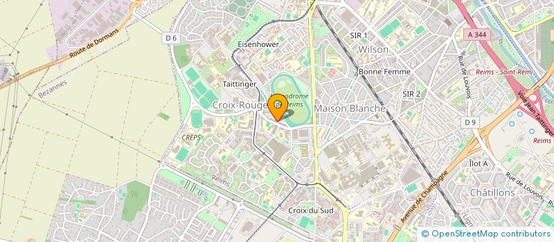 localisation de l'entreprise COLIS TOP  REIMS