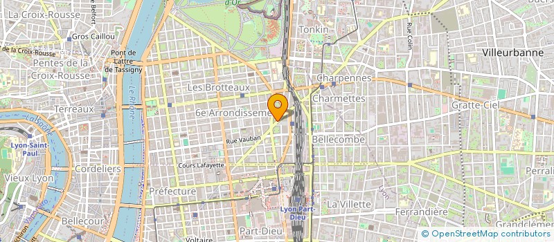 localisation de l'entreprise COLIS TRANS EXPRESS à LYON