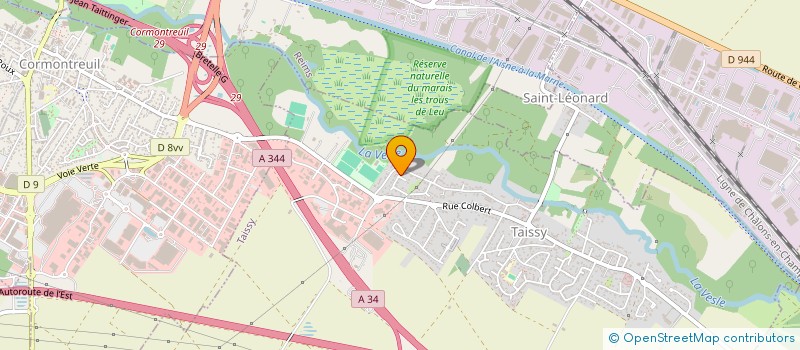 localisation de l'entreprise COLIS VROOM SARL  TAISSY